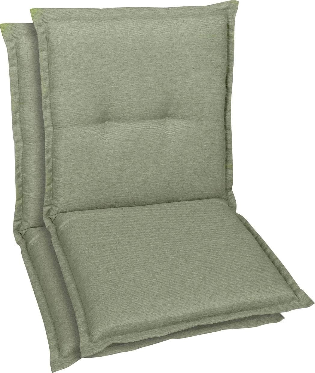 GO-DE Sitzauflage hellgrün Polyester für Niederlehner