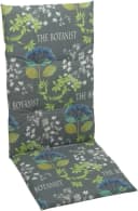 Hochlehnerauflage KONIFERA grau Polsterauflage Baumwolle Polyester Bild 1