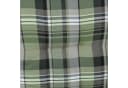 GO-DE Bankauflage 3-Sitzer Grau/Grün Polyester Bild 1