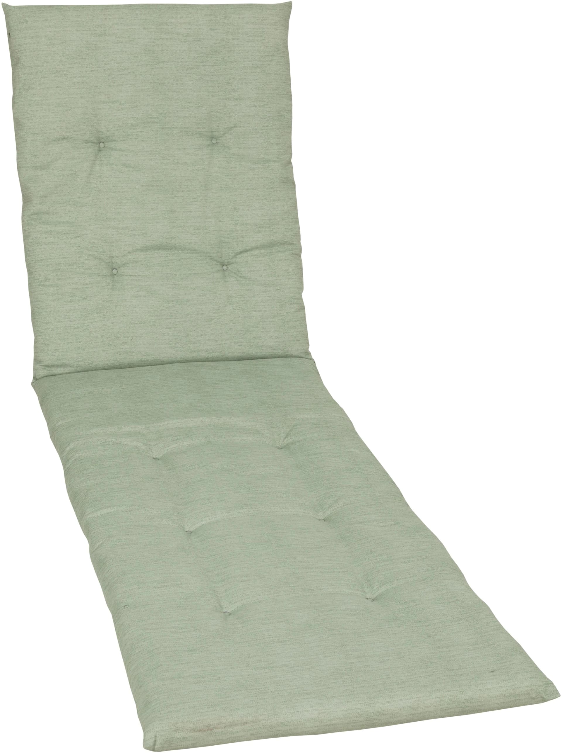 GO-DE Liegenauflage Grün Polyester Baumwolle