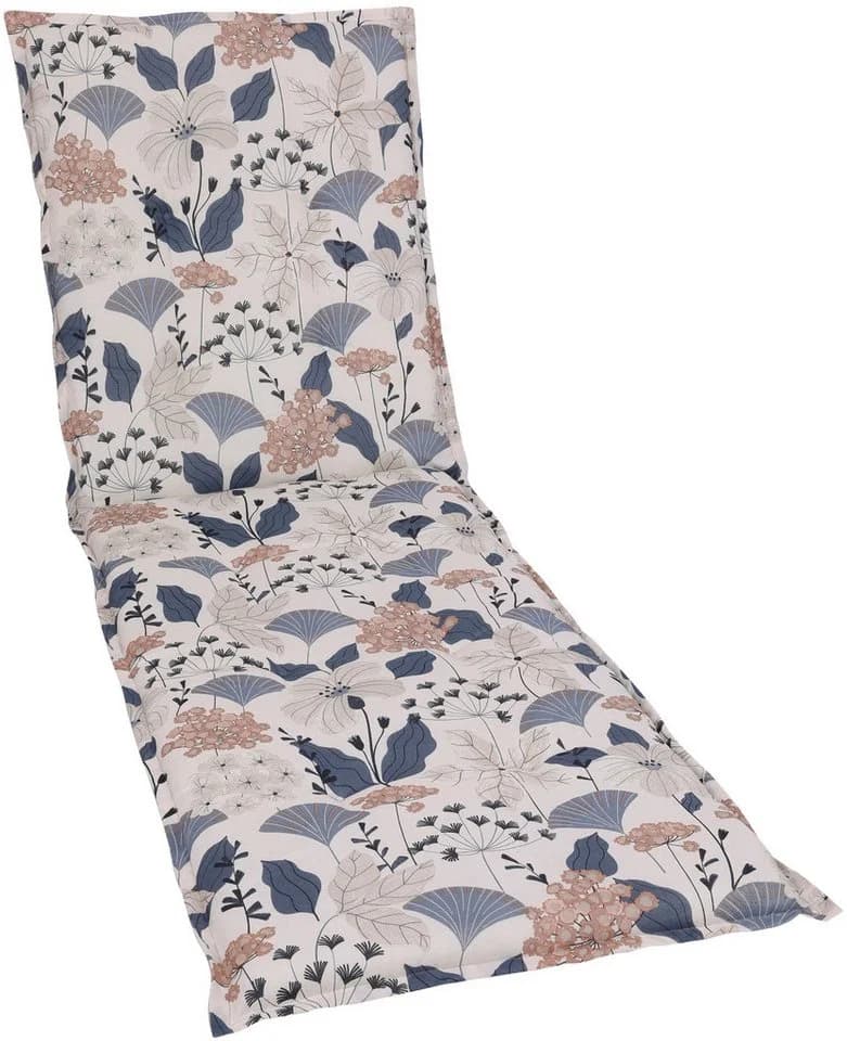 GO-DE Liegenauflage Blau Floral 60x190cm - Bild 2