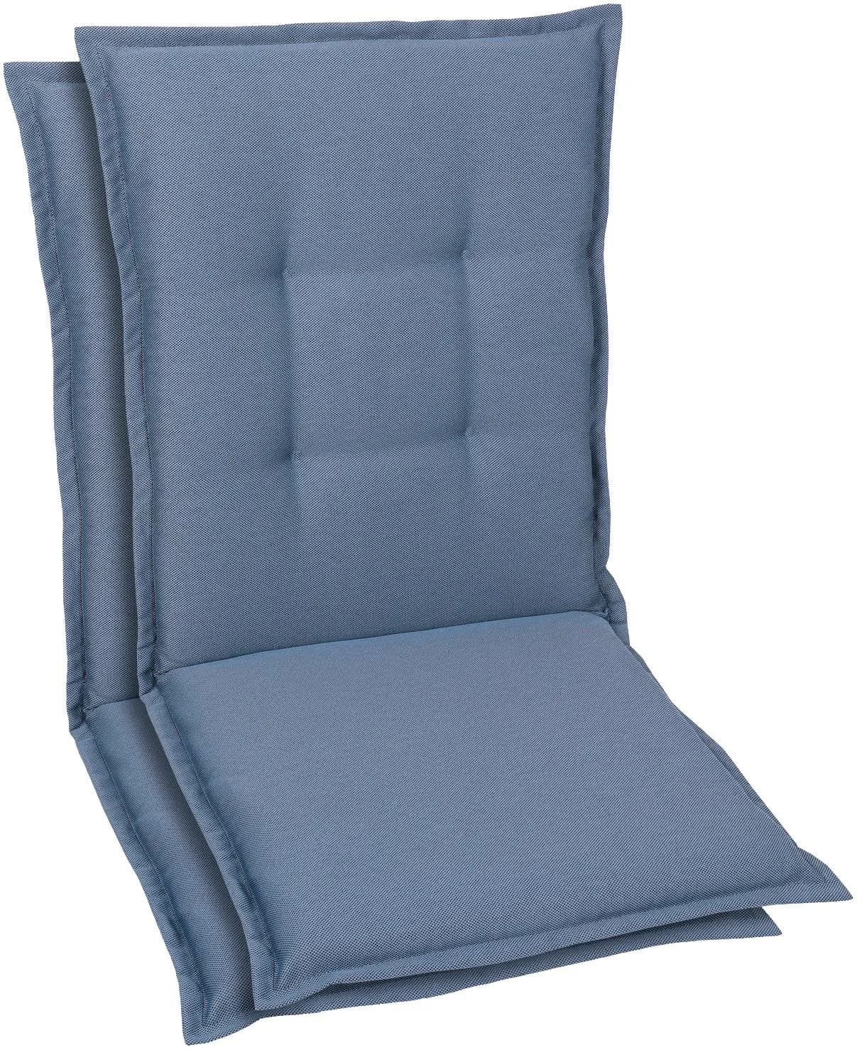 GO-DE Sitzauflage Blau 2-tlg. Polyester