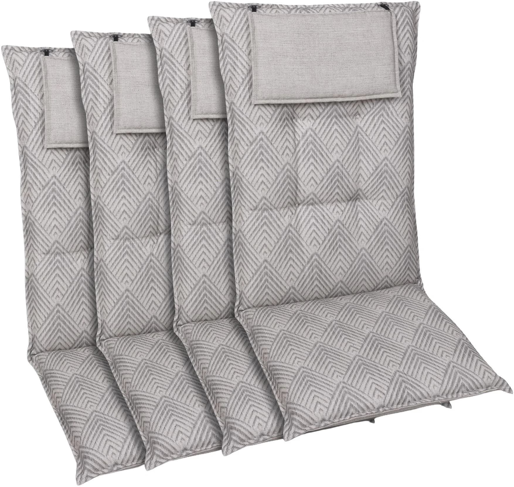 Hochlehnerauflage GO-DE Beige Polsterauflage