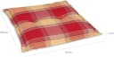GO-DE Hockerauflage Gelb/Rot Kariert 50x50cm Bild 3