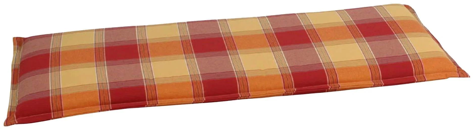 GO-DE Bankauflage Bunt Kariert 112x46x6cm - Bild 4