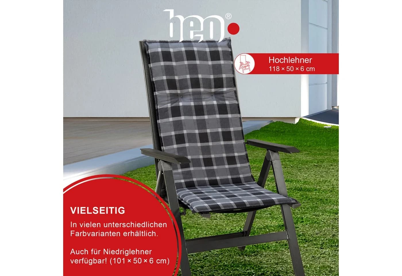 beo Saumauflage Hochlehner Barcelona Senf 118x50x6 cm