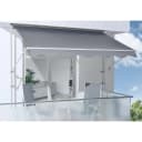 Spettmann Fallarmmarkise LINE Silber Uni Grau 250x160 cm Bild 1