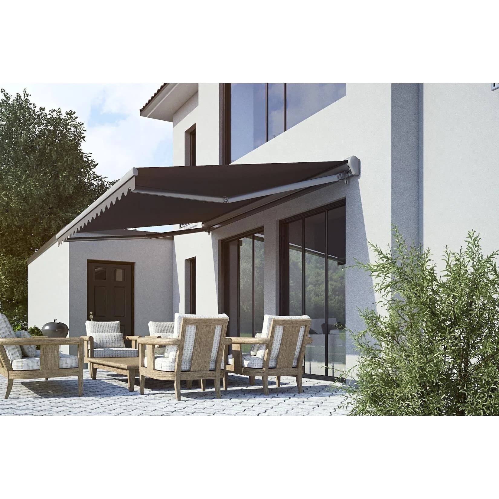 Spettmann Halbkassette SUN LED Anthrazit Granit-Optik