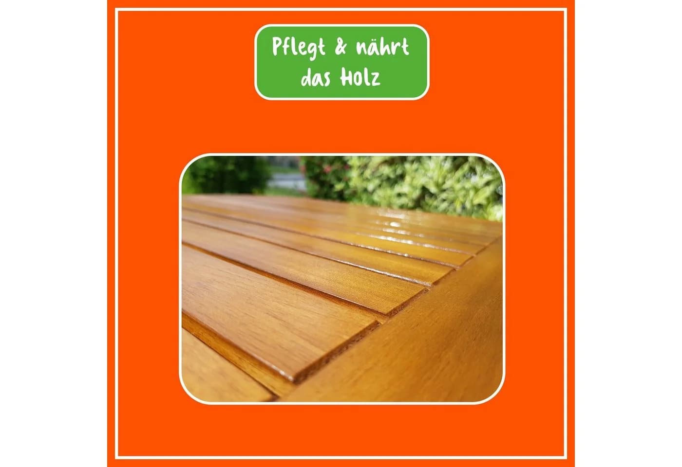 poliboy Teak Öl dunkel 500ml - Holzpfleger für Harthölzer - Bild 3