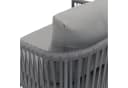 IDIMEX Gartenlounge-Set KULO 4-teilig Aluminium grau mit Kissen Bild 3