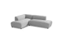 IDIMEX Gartensofa CALABRIA Grau mit Chaise Lounge Bild 1