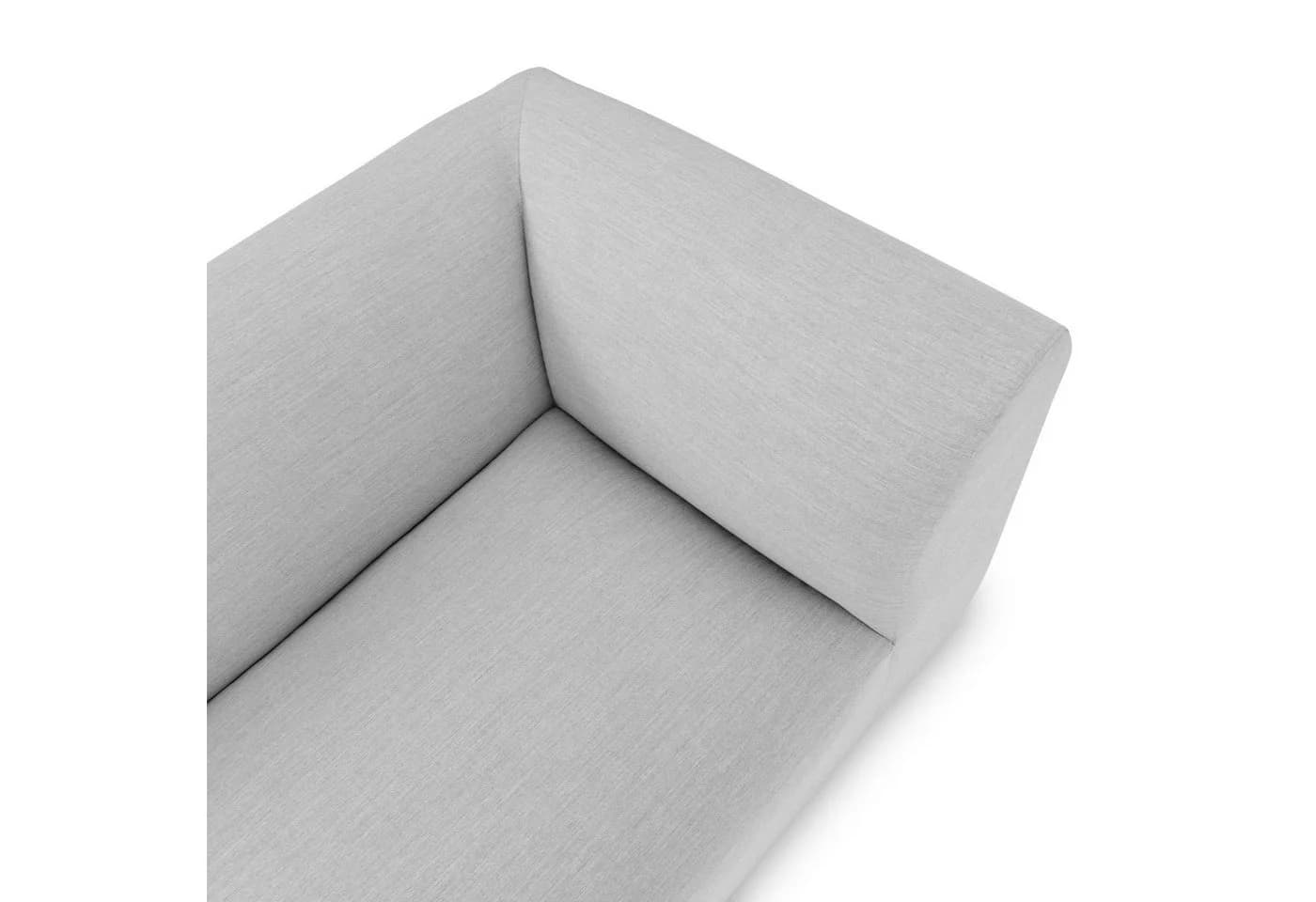 IDIMEX Gartensofa CALABRIA Grau mit Chaise Lounge - Bild 3