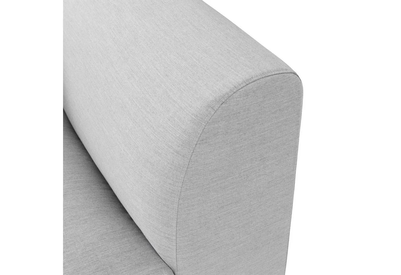 IDIMEX Gartensofa CALABRIA Grau mit Chaise Lounge - Bild 4
