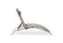 IDIMEX Gartenliege RELAX Champagner Aluminium Textilene mit Kissen Bild 3