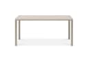 IDIMEX Gartentisch TRAPANI Beige Aluminium Gestell Stein-Glasplatte Bild 1