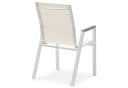 IDIMEX Gartenstuhl MONDELLO 6er Set WPC Armlehnen Weiß/Beige Bild 5
