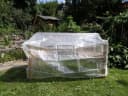 Jürgen Westerholt GmbH Schutzhülle für Gartenbänke Transparent Wetterfest Bild 1
