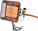 FIREFIX Heizstrahler "EASY 4,4 kW" Silber Gasheizstrahler Bild 1