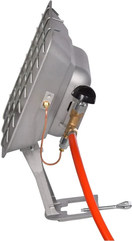 FIREFIX Heizstrahler "EASY 4,4 kW" Silber Gasheizstrahler - Bild 4