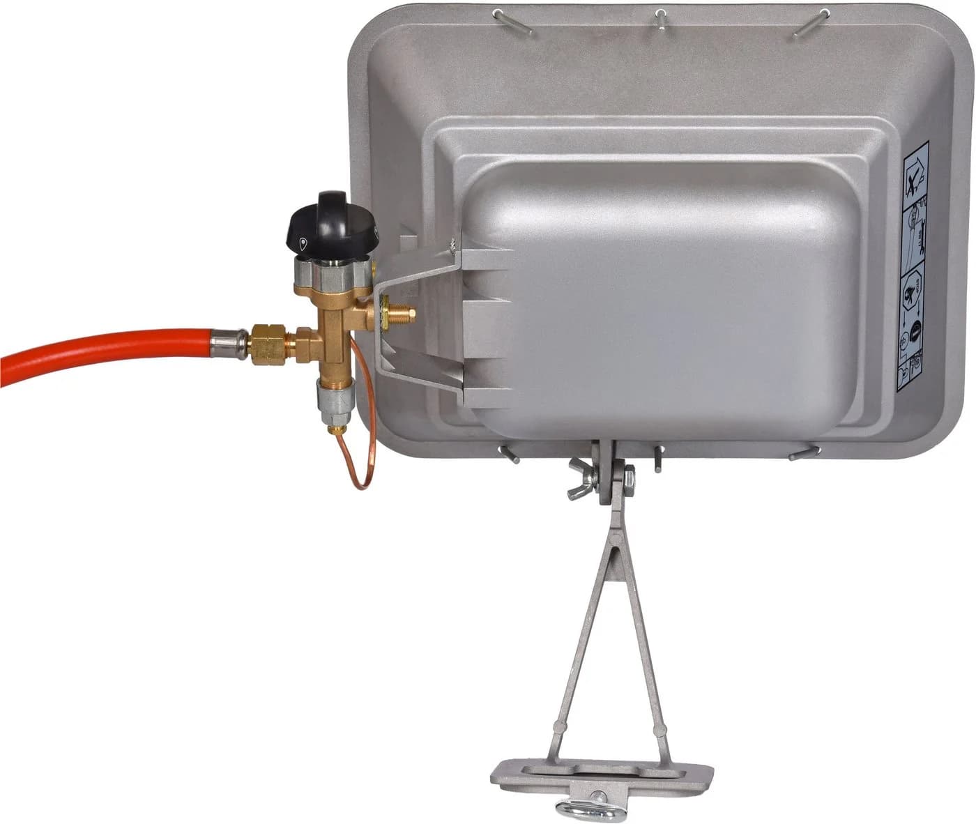 FIREFIX Heizstrahler "EASY 4,4 kW" Silber Gasheizstrahler - Bild 5