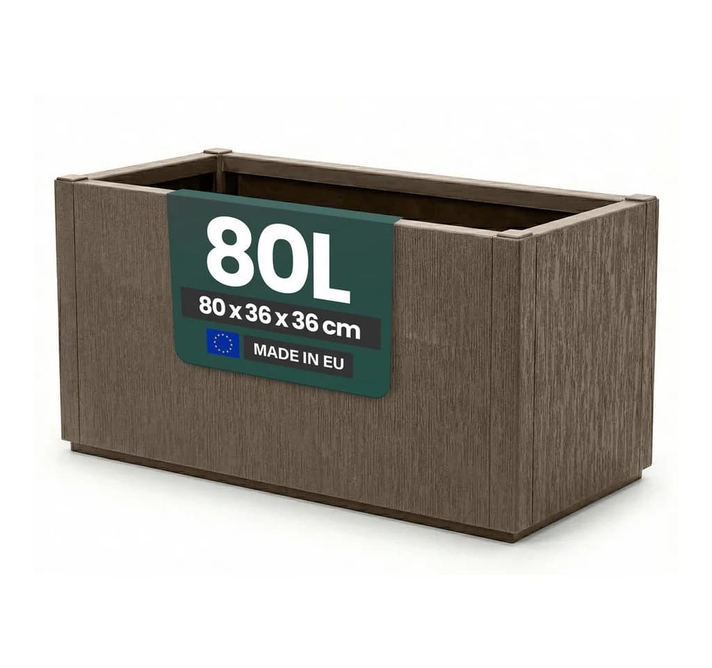 Kreher Blumenkasten XL Pflanzkasten strukturiert - Bild 2