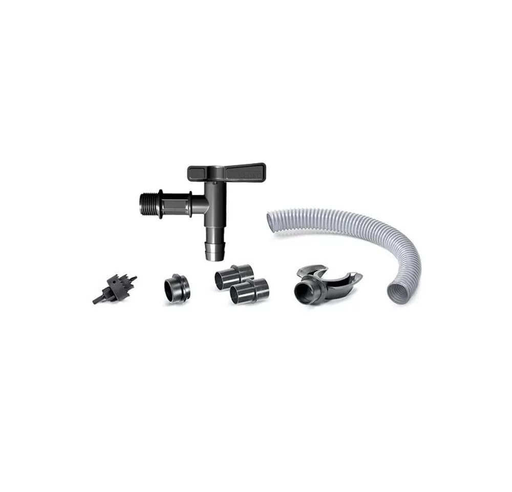 Kreher Regentonne 350 Liter Steinoptik Anthrazit mit Wasserhahn - Bild 3