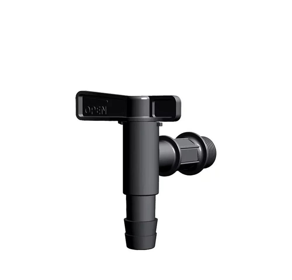 Kreher Regentonne 350 Liter Steinoptik Anthrazit mit Wasserhahn - Bild 4