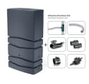Kreher Regentonne XXL Wassertank 350 Liter Anthrazit Bild 2