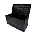 Kreher Kissenbox XXL 340L Anthrazit Holz Optik Gartenbox Bild 1