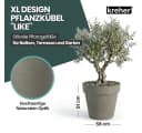 Kreher Pflanzkübel Rollbarer XXL Pflanzkübel 58 cm Bild 1