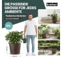 Kreher Pflanzkübel Millennium 80L Rollbar Naturstein Optik Bild 5