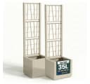 Kreher Spalier 'Ethica' Struktur Optik Beige 2 St. Bild 2