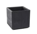 Kreher Pflanzkasten Karo 13 L mit Rollen Beton Optik Anthrazit 3er-Set Bild 1