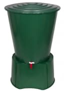 Kreher Regentonne XL 210 Liter mit Hahn, Deckel und Stand Bild 2