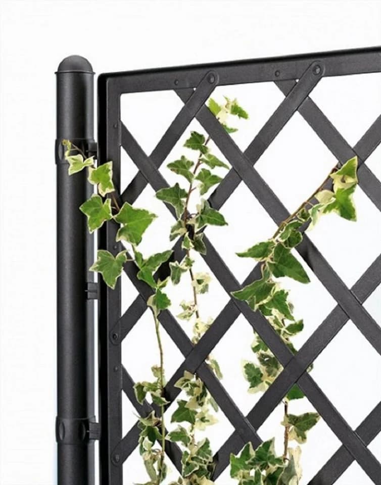 Kreher Spalier XL Pflanzkasten Anthrazit Holzoptik