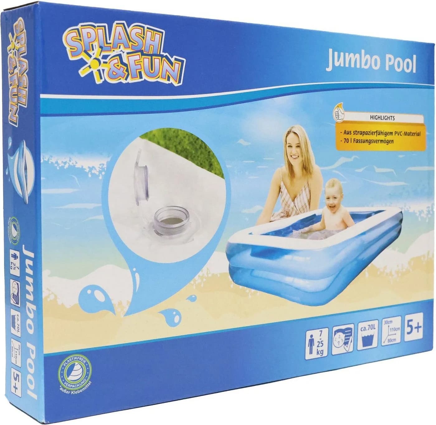 Vedes SF Jumbo Pool 110x80x30cm