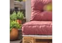 Siena Garden Palettenkissen 4er Set Rosa Polypropylen Bild 1