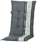 Madison Hochlehnerauflage Garden Grau 4-tlg. Schaumstoff Bild 1
