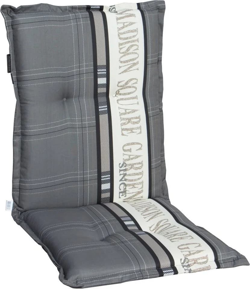 Madison Sesselauflage Garden Grau 4-teilig