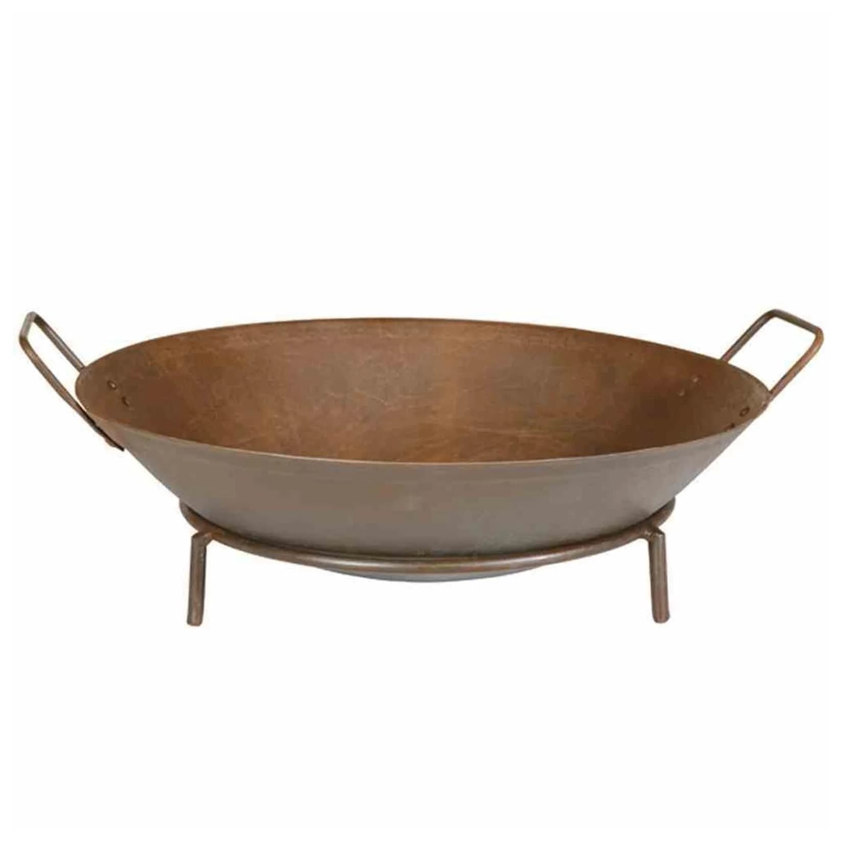 Feuerschale SIENA GARDEN Rusty Ø 48cm Braun Gusseisen