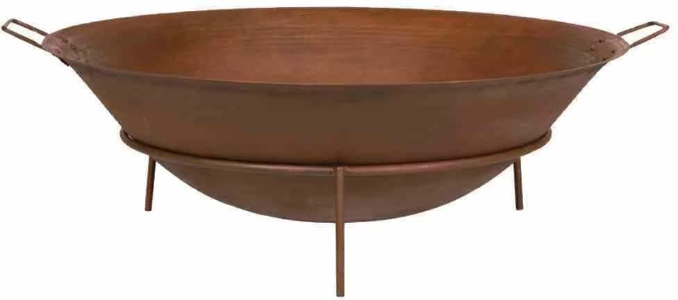 Feuerschale SIENA GARDEN Rusty Ø 80 cm Braun Gusseisen