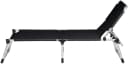 Siena Garden Gartenliege Alu-Dreibeinliege XXL Schwarz Silber Bild 5