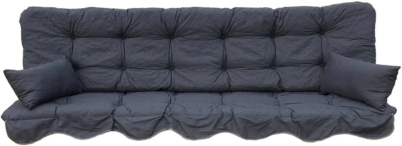 Kühnemuth Auflagekissen Set für Hollywoodschaukeln 180x50 cm