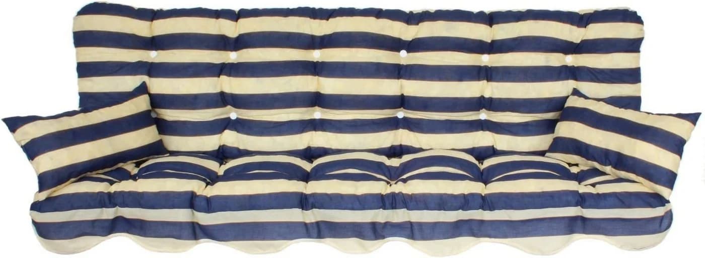 Kühnemuth Hollywoodschaukel Auflagekissen Set 150x50 cm