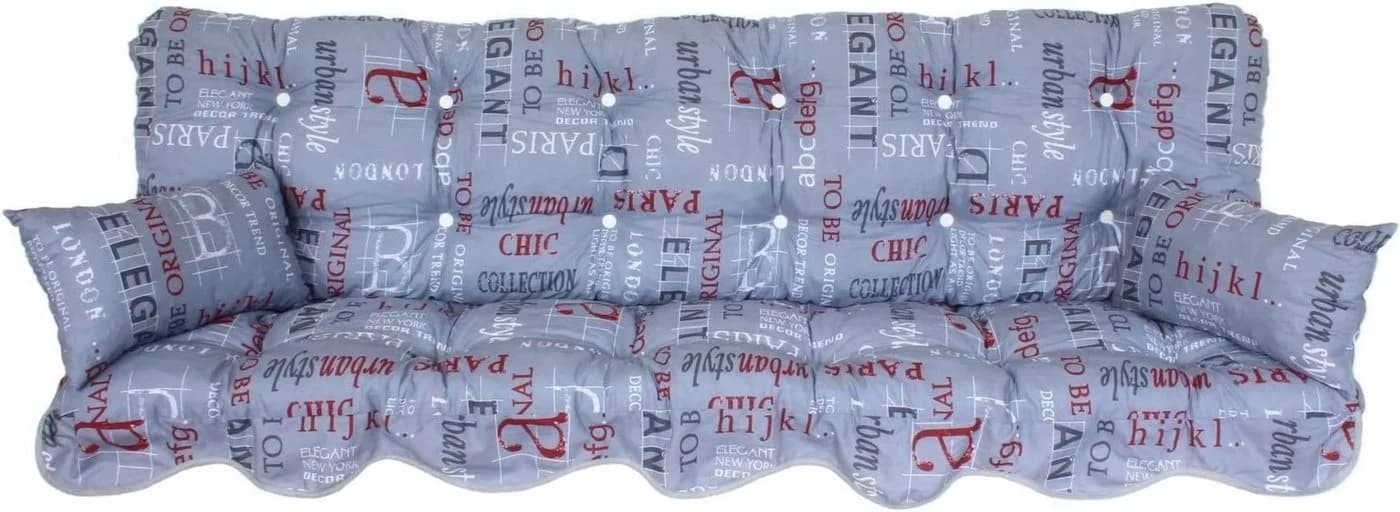 Kühnemuth Auflagekissen Set Hollywoodschaukel 150x50 cm