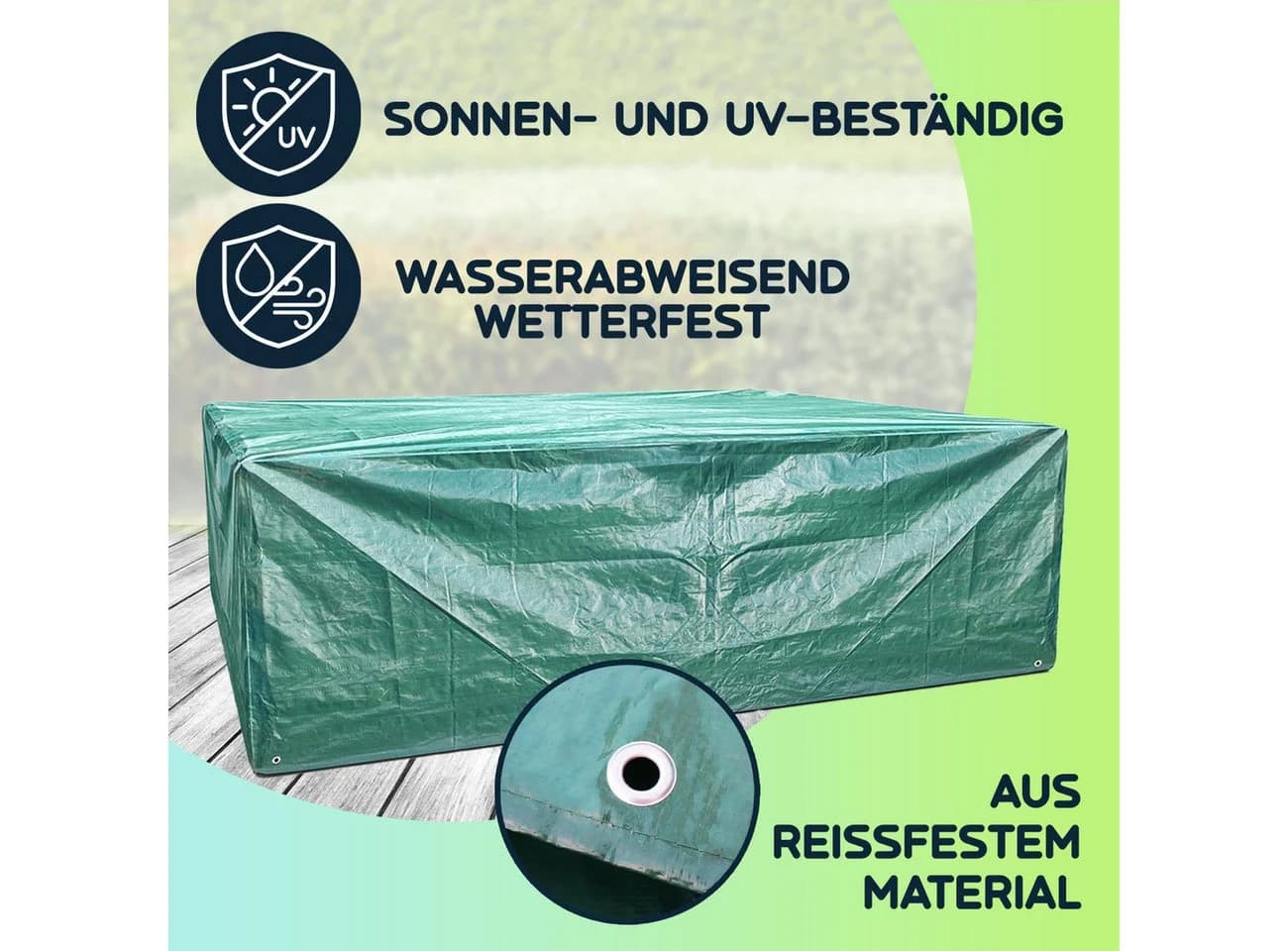 Casativo Gartenmöbel-Schutzhülle XL Wetterfest UV-beständig - Bild 4