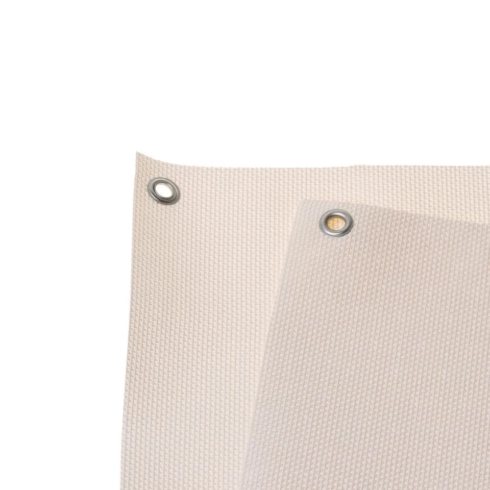 ventanara Balkonsichtschutz Beige PVC Balkonverkleidung blickdicht