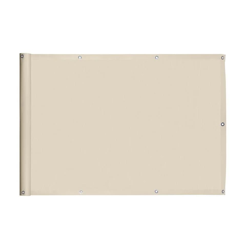 Ventanara Balkonsichtschutz PVC blickdicht Grau Balkonverkleidung - Bild 2