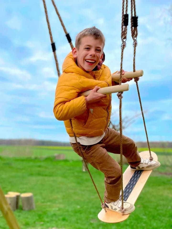 Small Foot Skateboard Schaukel Holz - Bild 5