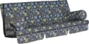Angerer Freizeitmöbel Bankauflage Trend Grau Blau Baumwolle Polyester Bild 2